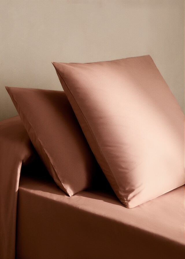 mango Funda almohada algodón percal 50x75cm