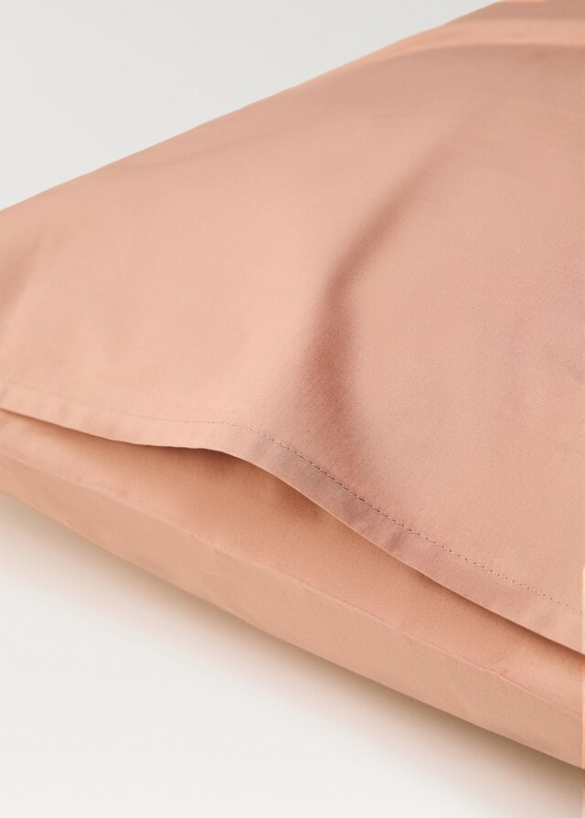 mango Funda almohada algodón percal 50x75cm Últimos 2 días