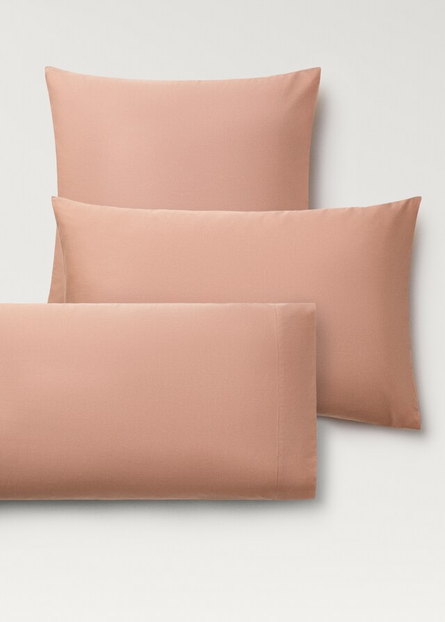 mango Funda almohada algodón percal 50x75cm Últimos 2 días