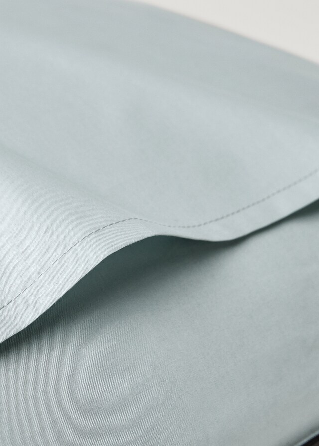 mango Funda almohada algodón percal reversible 50x75 cm Último día