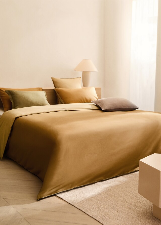 mango Funda nórdica algodón percal reversible cama 135 cm