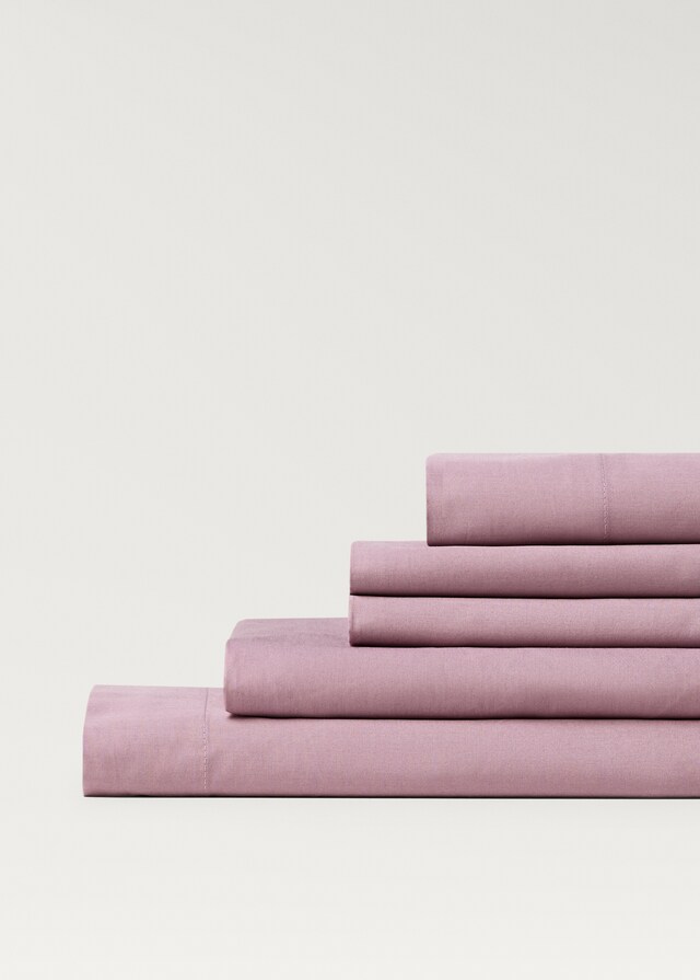 mango Sábana bajera algodón percal cama 150 cm Grandes descuentos