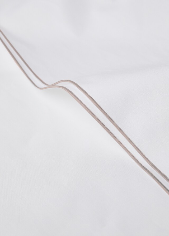 mango Sábana encimera algodón percal doble overlock cama 90 cm
