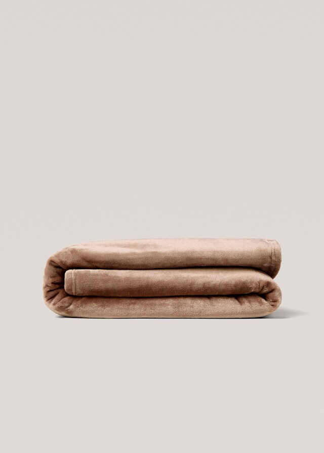 mango Manta textura suave polar 160x240 Gran oferta