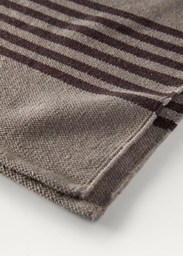 mango Alfombra algodón reciclado 60x120 cm Ventas relámpago