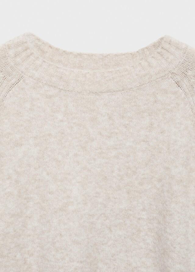 mango Jersey punto diseño cuello redondo Rebajas top