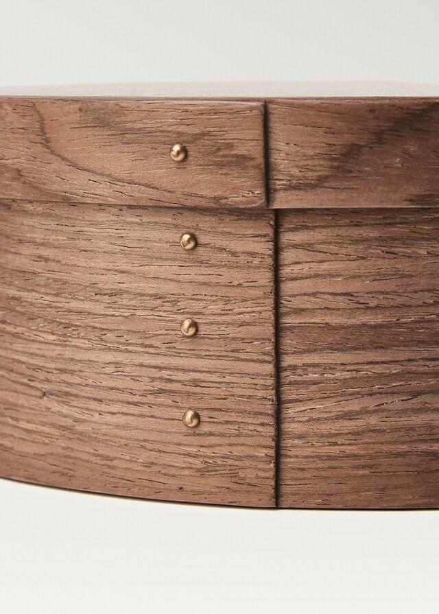 mango Caja decoración madera 20x14 5 cm Grandes descuentos