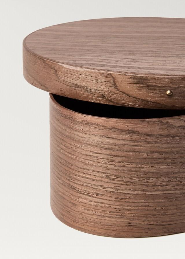 mango Caja decoración madera 20x14 5 cm Grandes descuentos