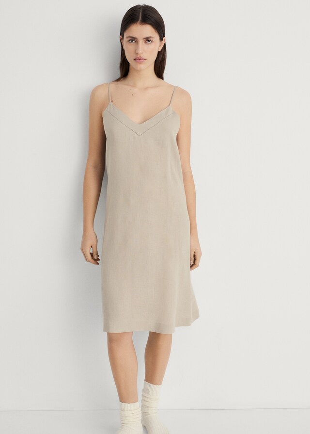 mango Camisón lino
