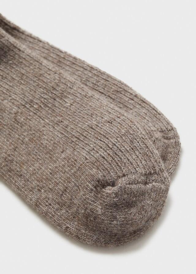 mango Calcetines canalé Precio ultrabajo