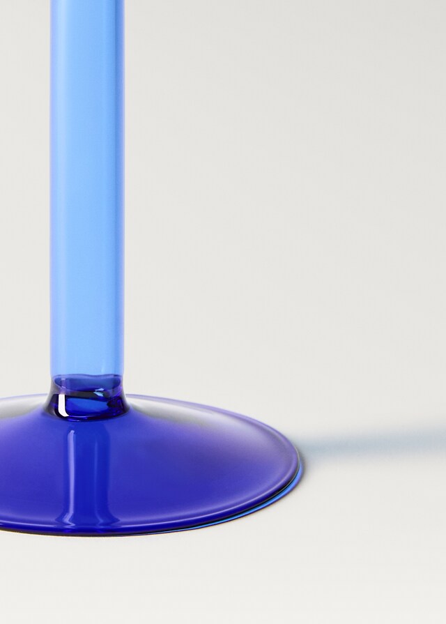 mango Candelabro borosilicato mediano Rebajas de fábrica