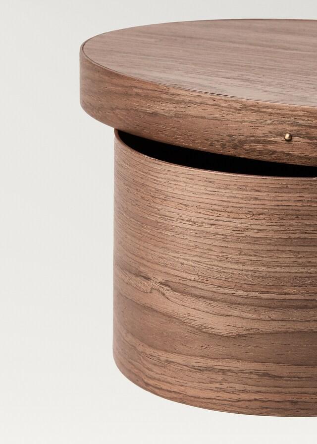 mango Caja decoración madera 30x22 cm Mejor oferta