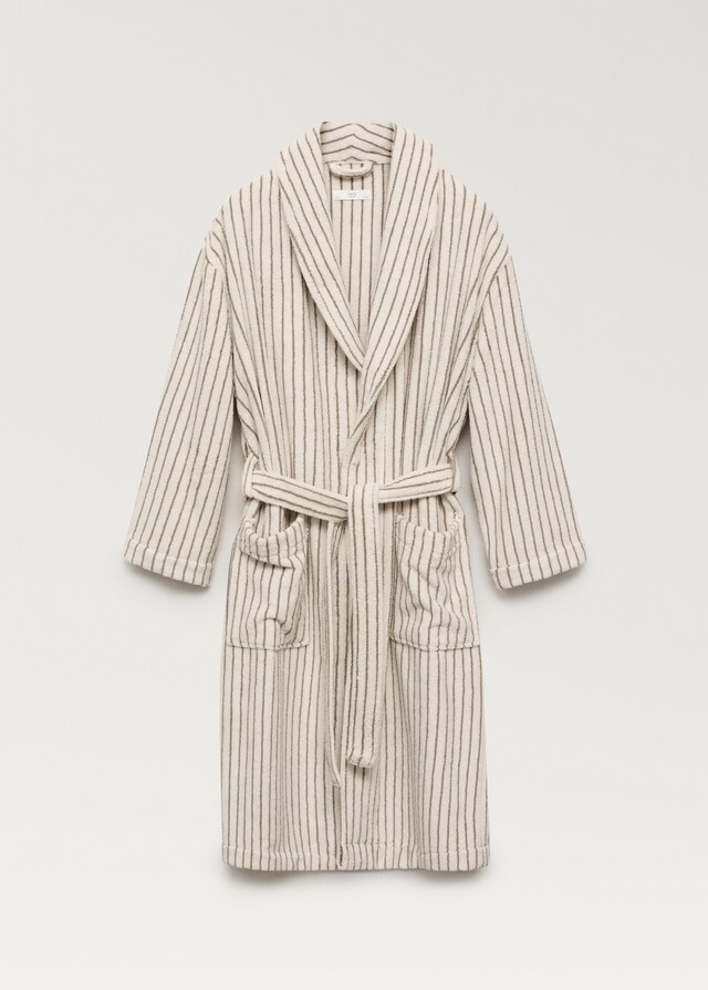 mango Albornoz raya bicolor En oferta