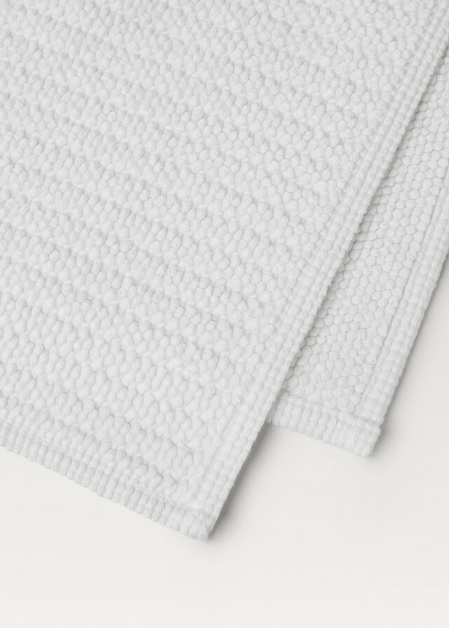 mango Alfombra baño algodón tejido reversible Descuento por venta flash
