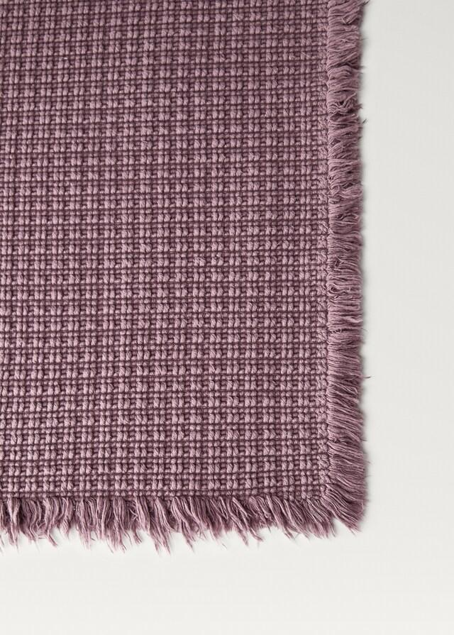 mango Alfombra baño geométrica flecos Grandes ahorros