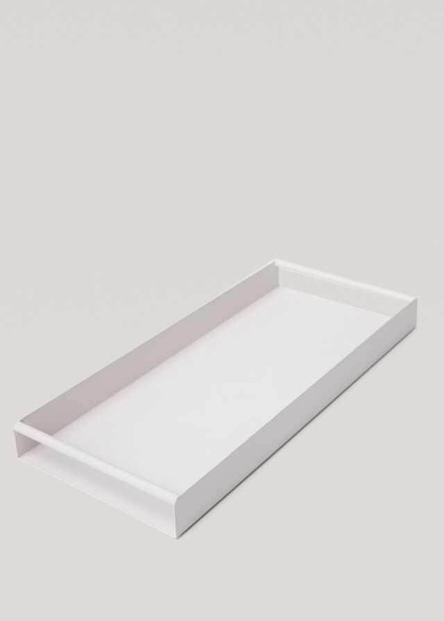 mango Bandeja rectangular metálica 46x20cm Ofertas