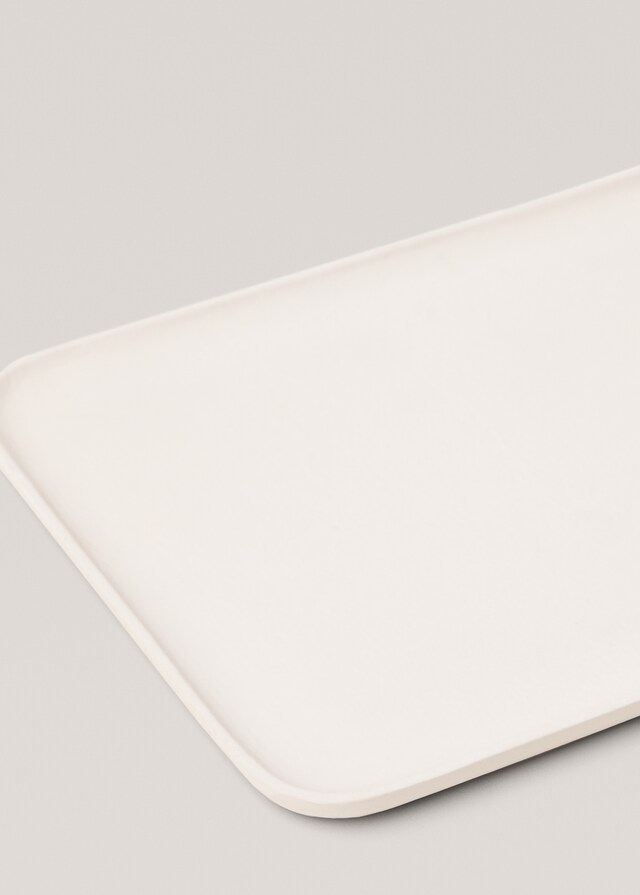 mango Bandeja metálica rectangular 49 5x20cm Ventas relámpago