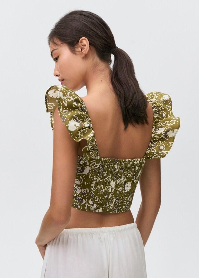 mango Top drapeado Limitado a 3 días