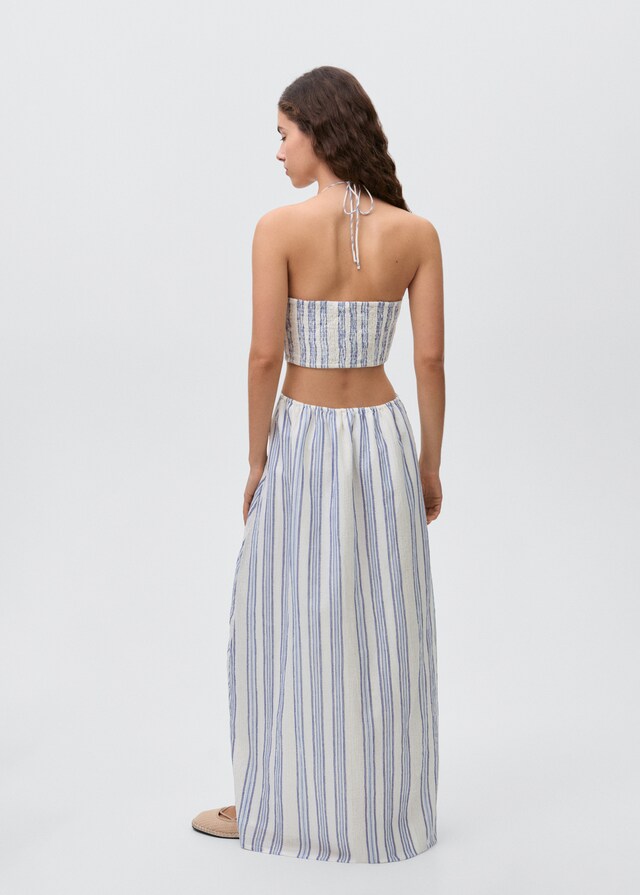 mango Vestido largo algodón Oferta exclusiva