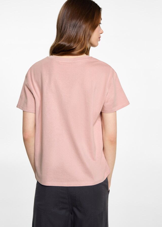 mango Camiseta algodón estampada Rebajas de fin de temporada