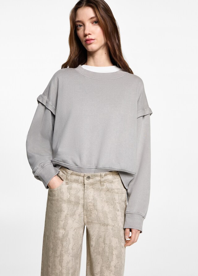 mango Pantalón culotte estampado Rebajas top