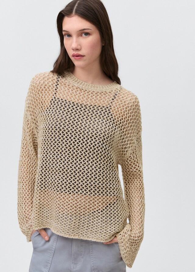 mango Jersey punto calado