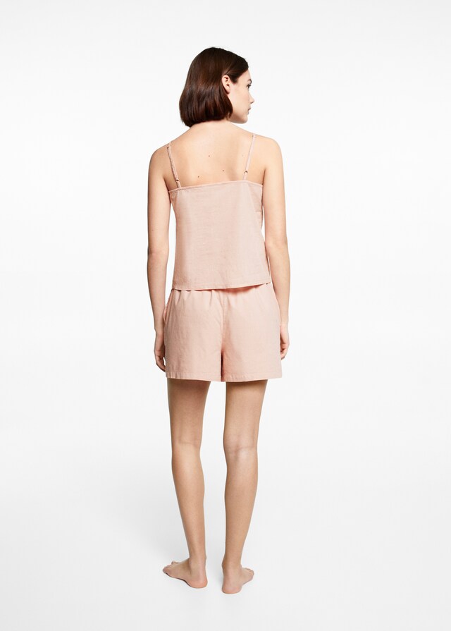 mango Pijama corto lunares Rebajas