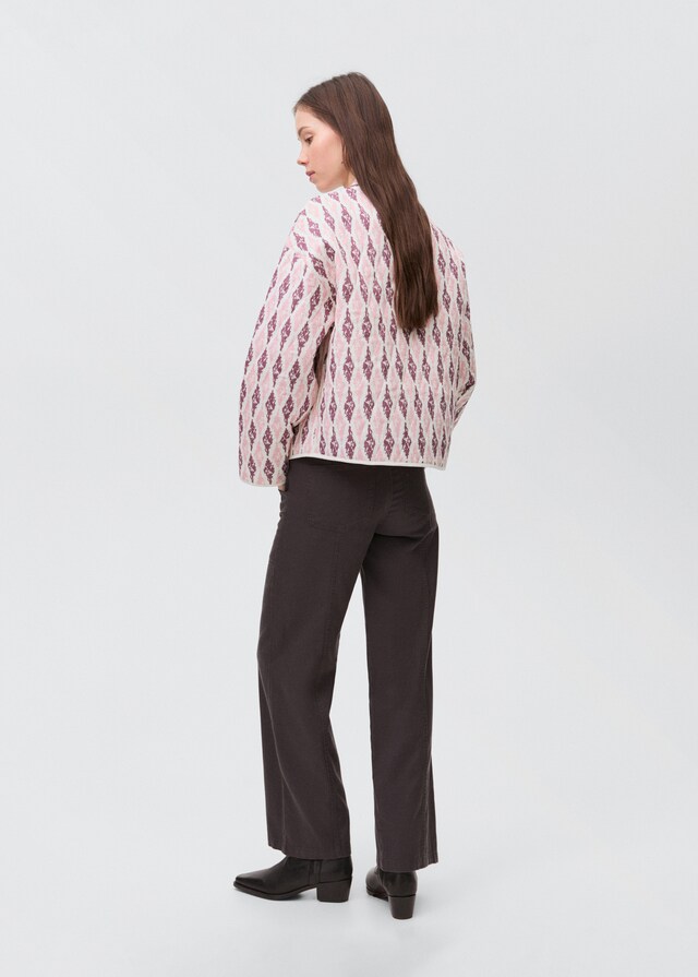 mango Cazadora algodón acolchada Rebajas de fábrica