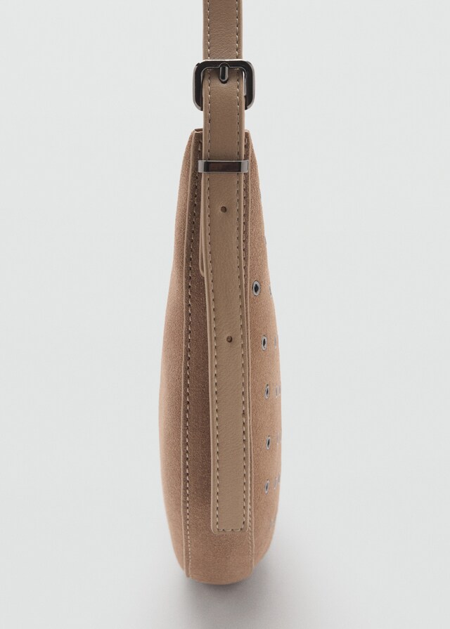 mango Bolso ovalado piel Promoción trimestral