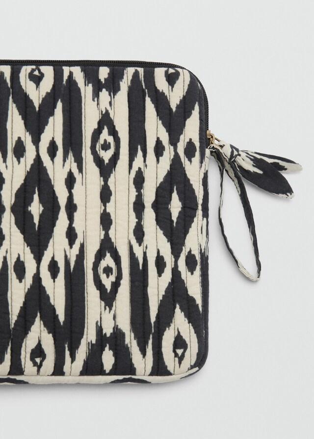 mango Funda portátil estampada Precios de Black Friday