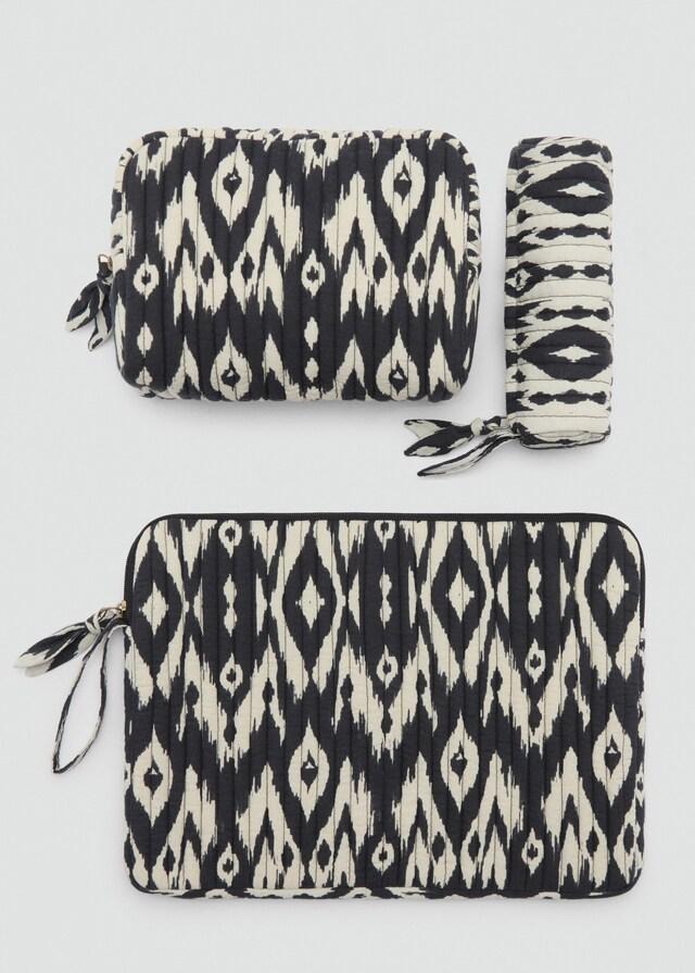 mango Funda portátil estampada Precios de Black Friday