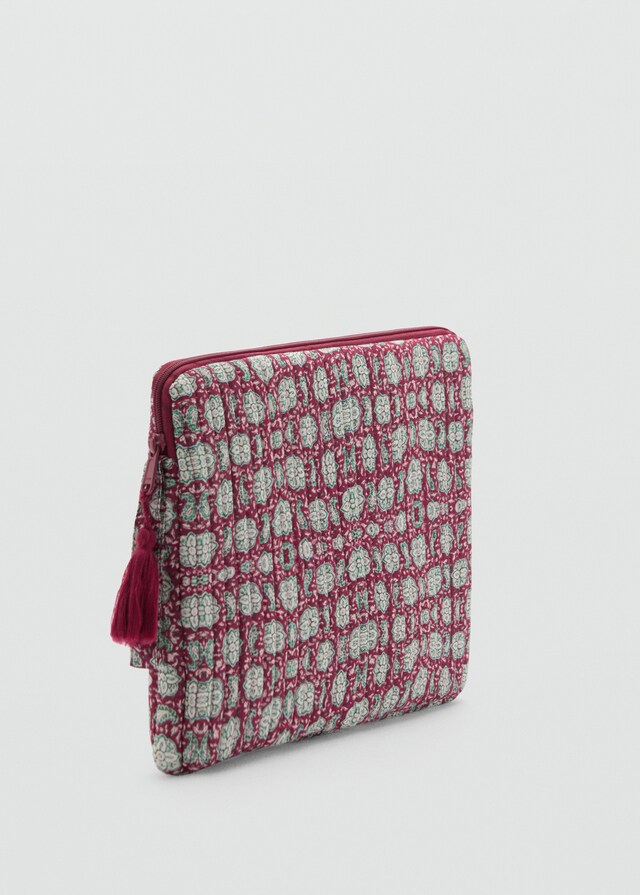 mango Funda portátil acolchada