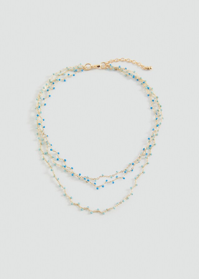 mango Collar triple colgantes Rebajas de fábrica