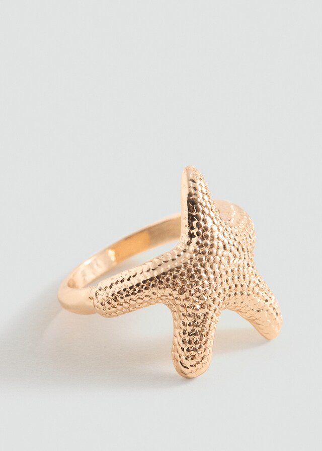 mango Set collar y anillo Descuento