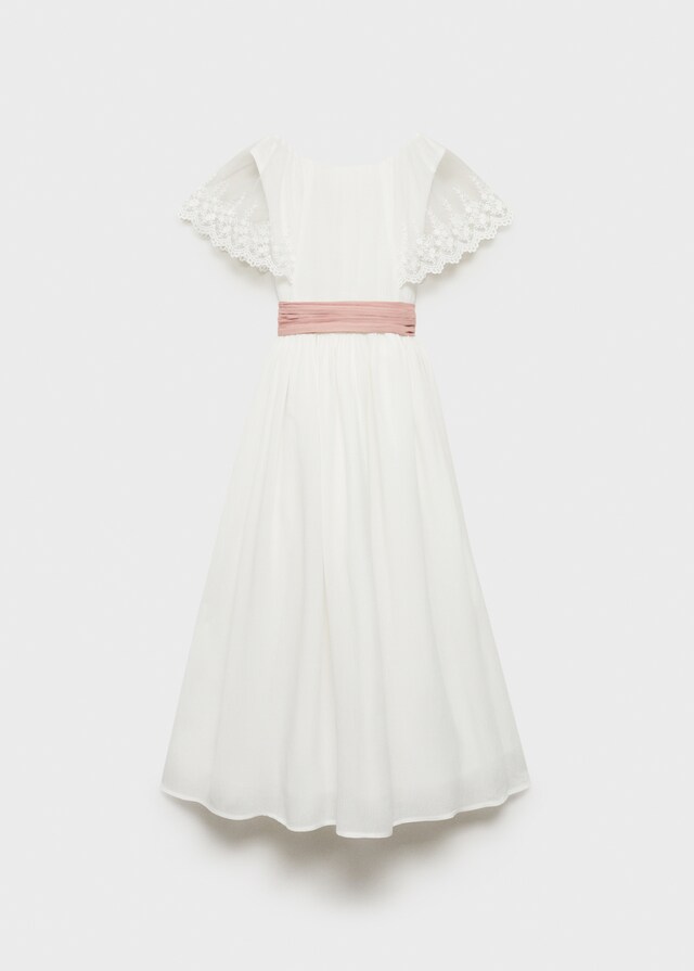 mango Vestido detalles bordados Oferta especial de fábrica
