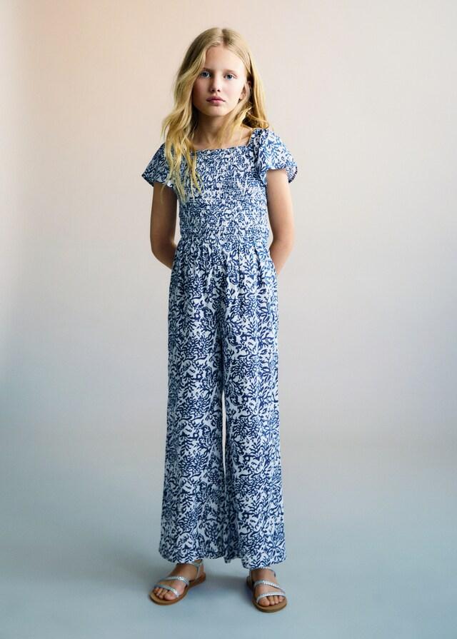 mango Mono largo estampado