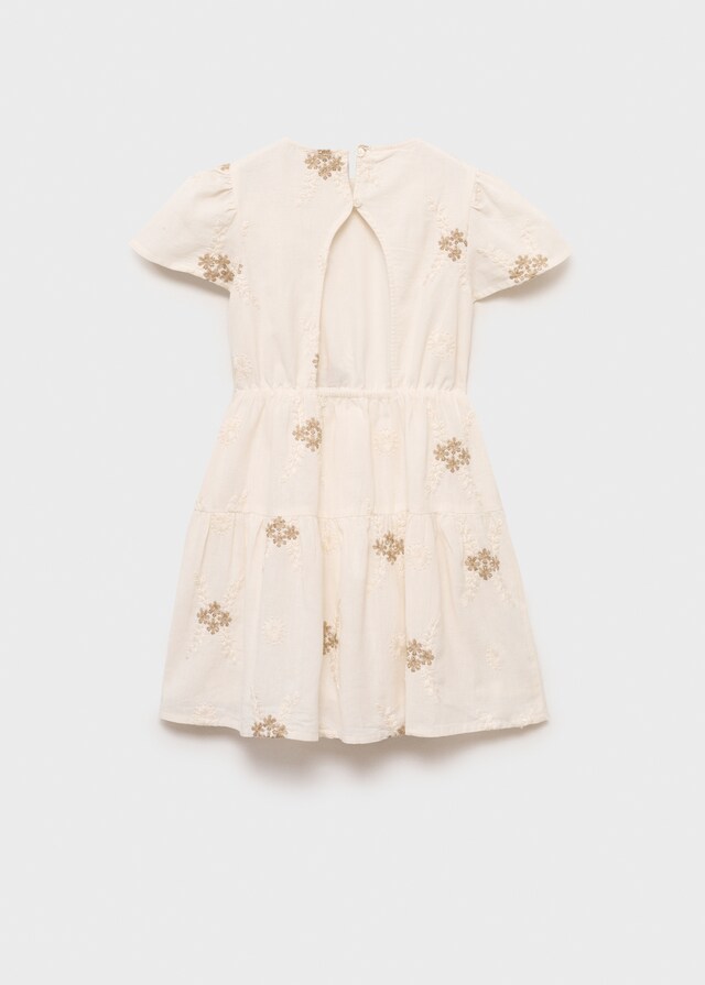 mango Vestido corto detalle bordado Grandes descuentos