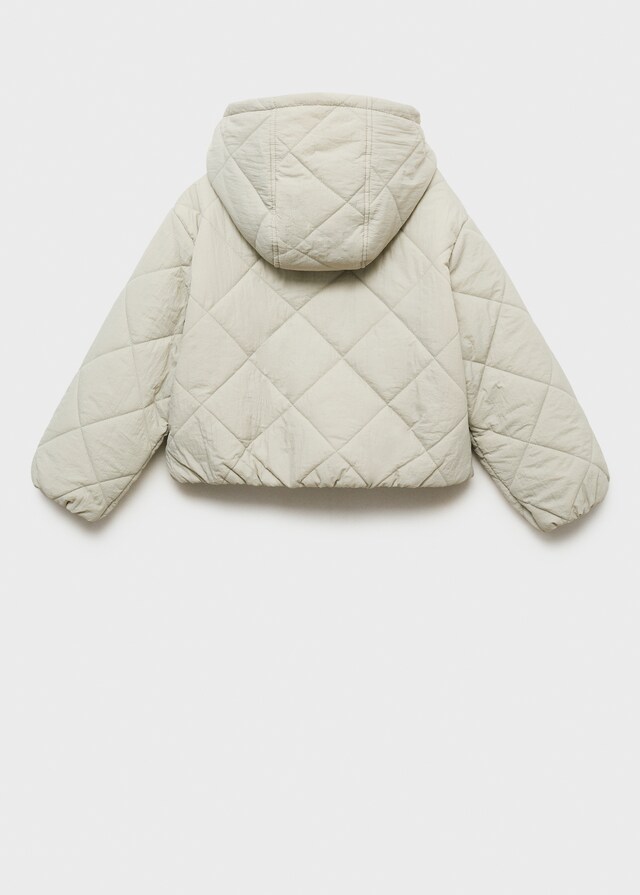 mango Anorak acolchado capucha Ahorra y exporta