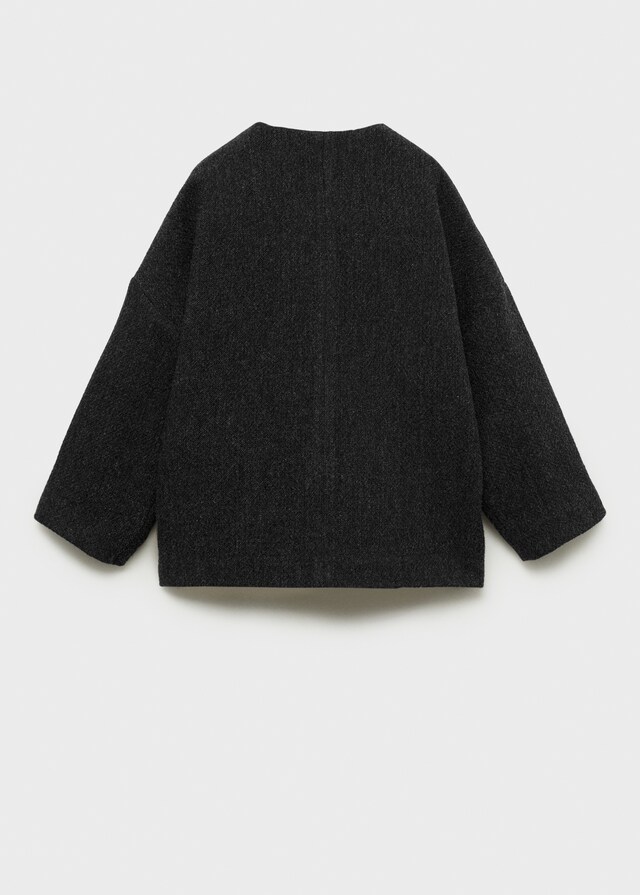 mango Chaqueta lana Manteco Libre de impuestos