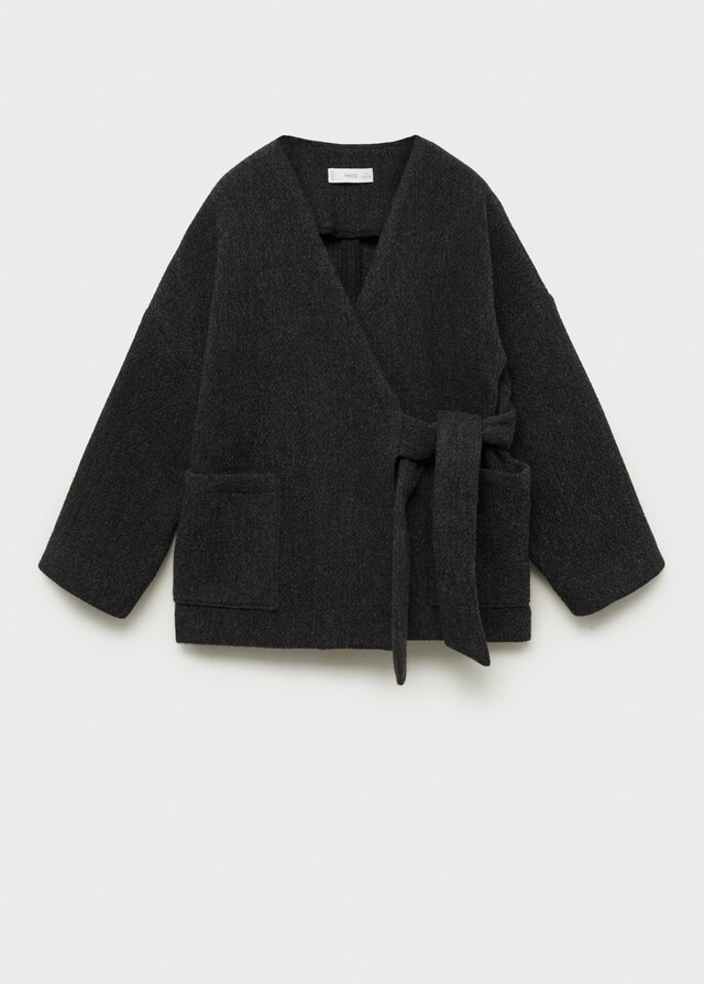 mango Chaqueta lana Manteco Libre de impuestos
