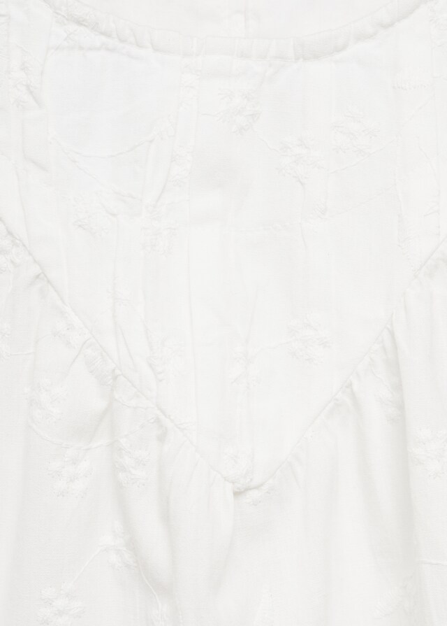 mango Blusa algodón bordados Descuento por venta flash
