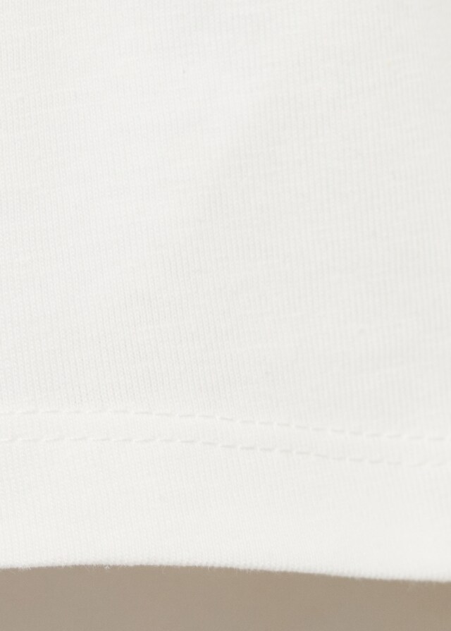 mango Camiseta crop estampada En línea