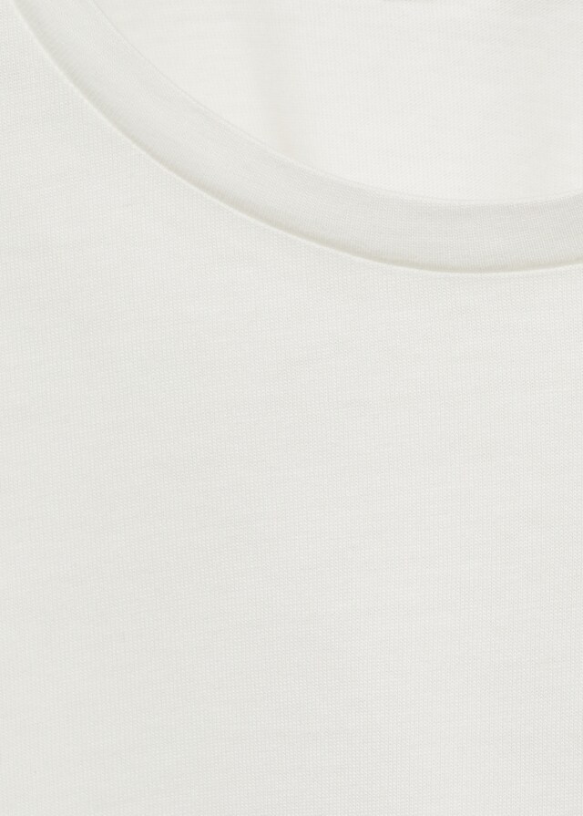 mango Camiseta detalles bordados Outlet online
