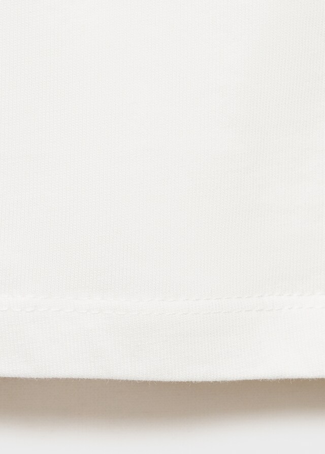 mango Camiseta asimétrica volante Ofertas
