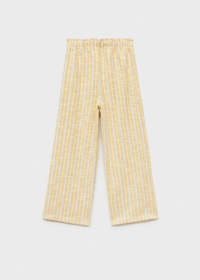 mango Pantalón textura rayas Mejor oferta