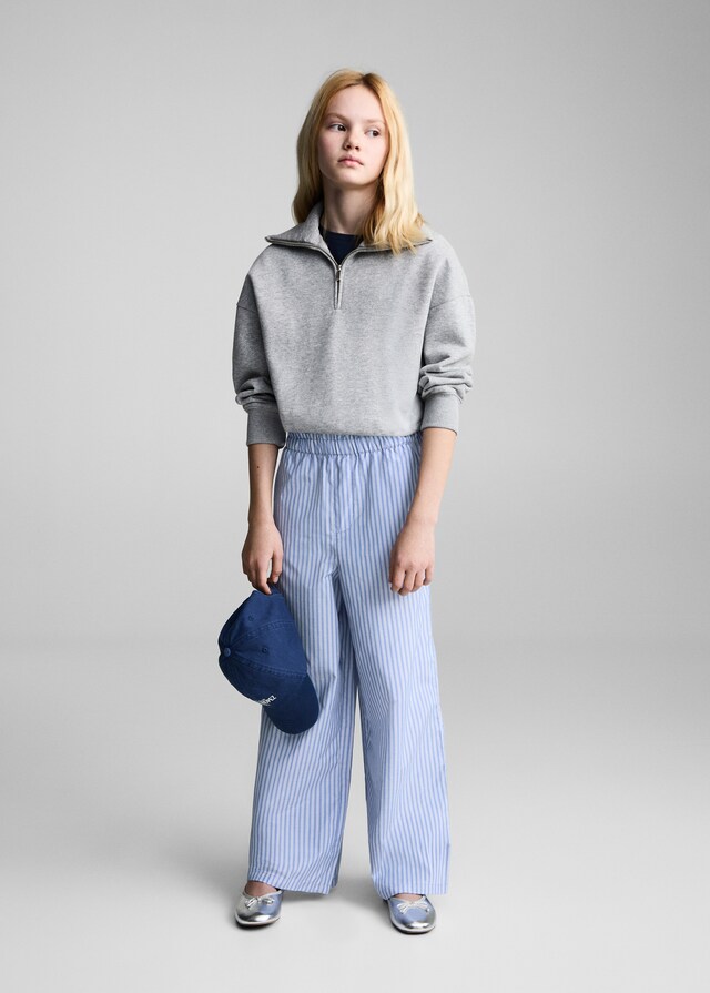 mango Pantalón algodón rayas Rebajas online