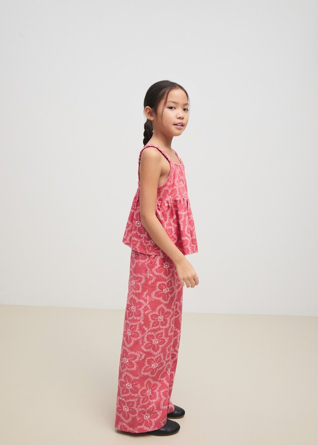 mango Pantalón estampado floral Rebajas top