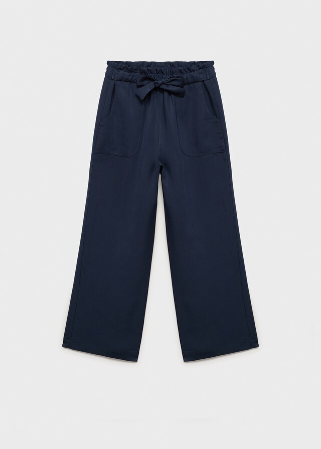 mango Pantalón metalizado detalle lazo Últimos 3 días