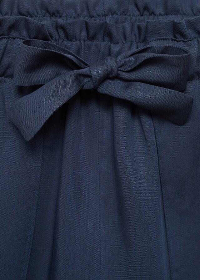mango Pantalón metalizado detalle lazo Últimos 3 días