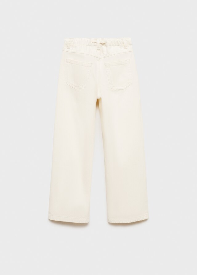 mango Jeans wideleg cordón ajustable Promoción por tiempo limitado